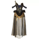 Gilded classic fishbone corset & skirt